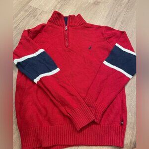 Nautica sweater 10-12 boys